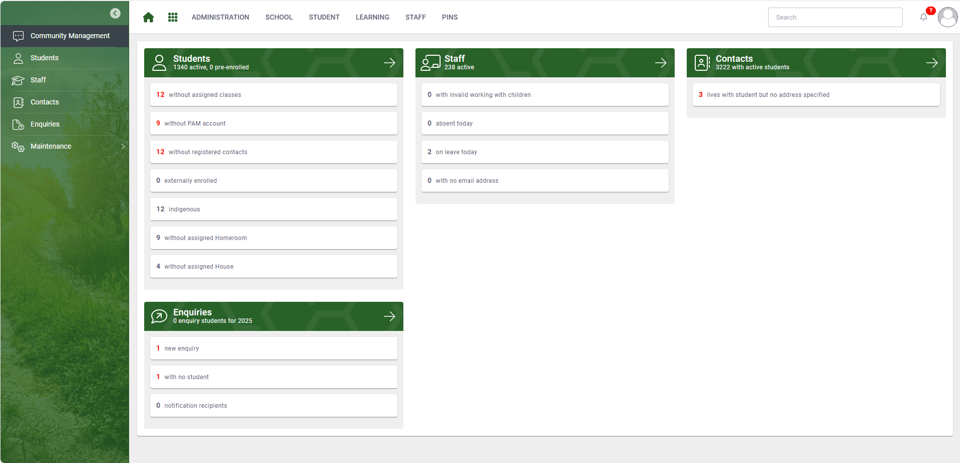 School Administration Simon Schools - Mountain Illustrations - Perfect Mobile Collection